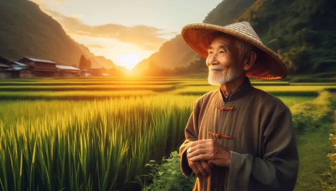 Die Geschichte des chinesischen Bauern