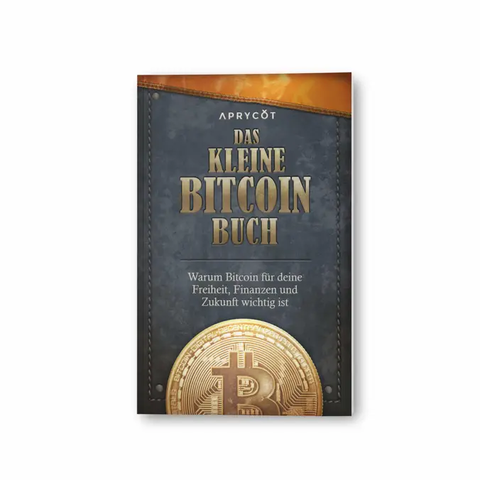 Buchcover „Das kleine Bitcoin-Buch", erschienen bei Aprycot Media