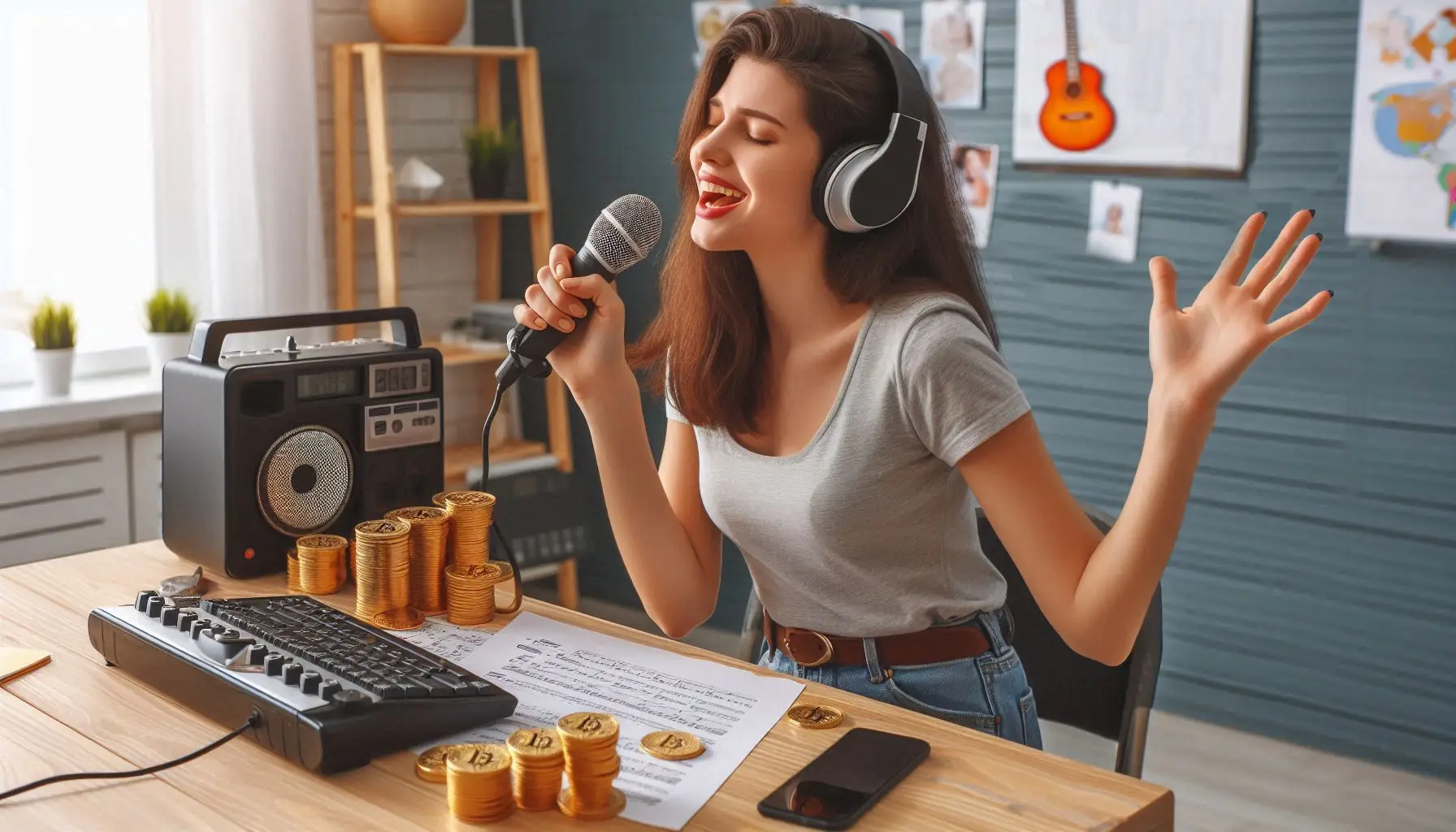 Musiker können jetzt Bitcoin durch das Streaming ihrer Musik verdienen.
