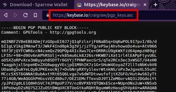 sparrow wallet ubuntu