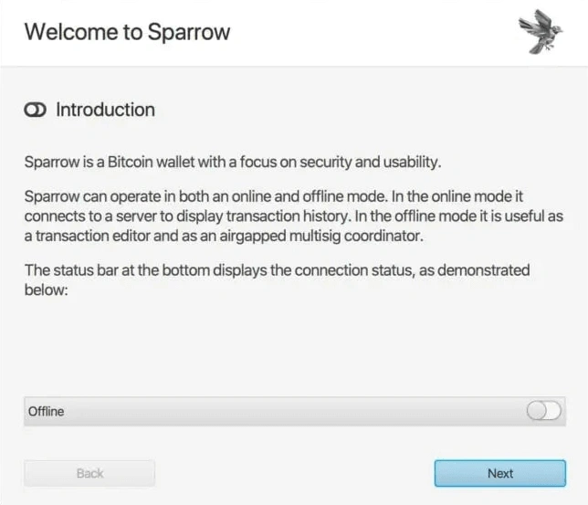 sparrow wallet ubuntu installieren