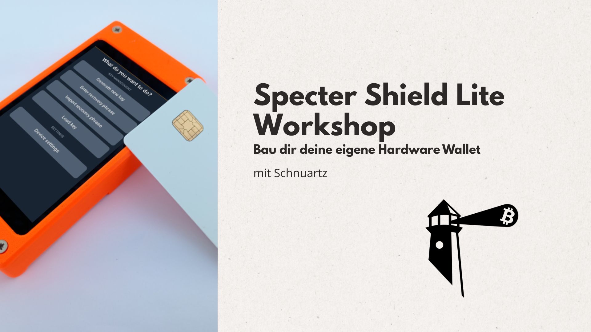 Specter DIY Workshop – 05.07.2026