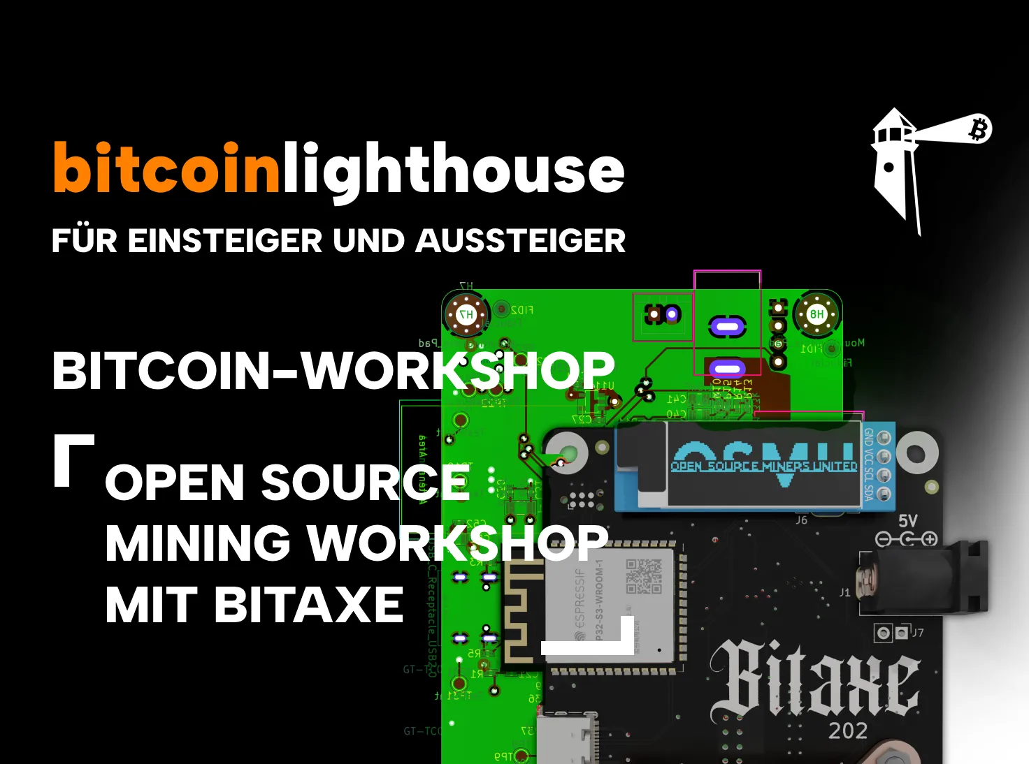 28.04.24 | Bitcoin-Workshop für Tek-Enthusiasten